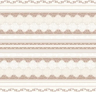 Produktbild von Sovie HOME Tischdecke Marius in Braun aus Linclass® Airlaid 80 x 80 cm, 1 Stück - Ornamente Streifendesign