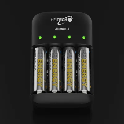 Zdjęcie produktu dla Akumulatorki HEITECH 4x AA Mignon 2550 mAh 1,2 V NiMH - Akumulatorki