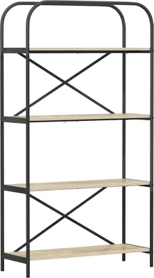 Produktbild von vidaXL Bücherregal Sonoma-Eiche 80 x 30 x 146 cm Holzwerkstoff