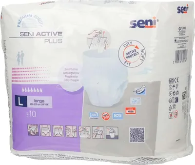 Produktbild von SENI Active Inkontinenzpants plus L 10St PZN 07227474