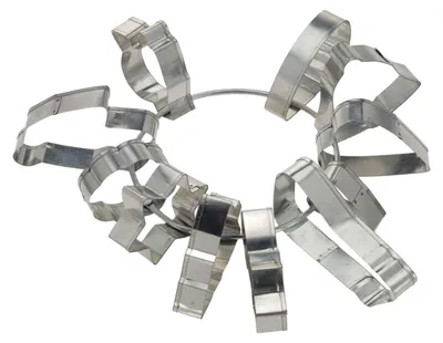 Produktbild von Ausstechformenset am Ring, 11-teilig