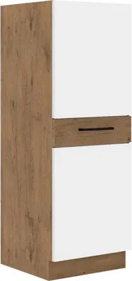 Obrázek produktu pro Kuchyňská skříňka se šuplíky 50 cm ZHILAN - dub lancelot / lesklá bílá