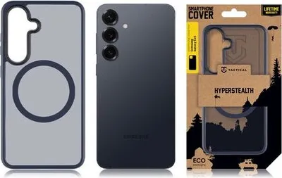 Immagine prodotto di Cover tattica MagForce Hyperstealth per Samsung Galaxy S25 Blu profondo