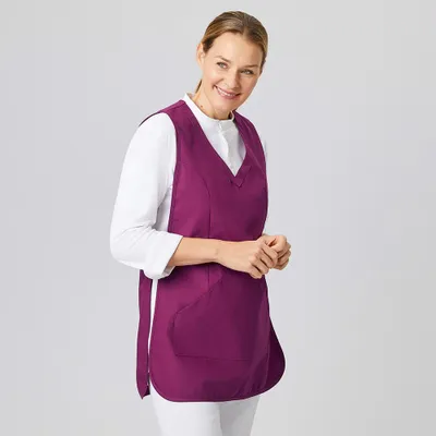 Produktbild von Überwurfschürze, bordeaux, Größe I : Größe I : bordeaux : 50% Baumwolle 50% Polyester