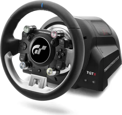 Obrázek produktu pro Thrustmaster T-GT II PACK, volant + základna (bez pedálů) pro PC a PS5, PS4 (4160846)