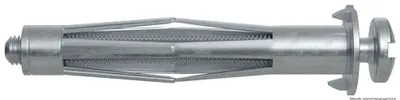 Produktbild von fischer Hohlraum-Metalldübel HM 5 x 52 S mit metrischer Schraube, 50 Stück