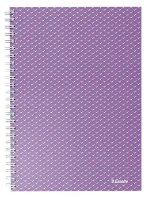 Produktbild von Esselte 628474, Muster, Lavendel, A5, 80 Blätter, 80 g/m², Liniertes Papier