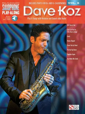 Image de Dave Koz Saxophone Play-Along Volume 6 - Book/Online Audio