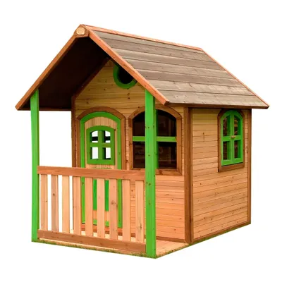 Obrázek produktu pro AXI Classic Alex Playhouse Brown/green, Domeček na podlahu, 1,5 rok/roky, 1 dveře/dveří, Dřevo