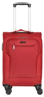 Produktbild von d&n Travel Line 6804 Kabinentrolley 55 cm, 4 Rollen, Volumen 35 l, Farbe Rot