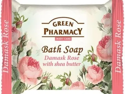 Obrázek produktu pro Green Pharmacy Mýdlo s damašskou růží a bambuckým máslem (100g), 102619