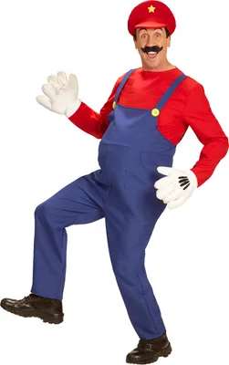 Image de Super plombier - taille S-3XL Costume de héros 3XL - 58/60
