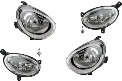 Obrázok produktu pre Johns, svetlomety vhodné pre Fiat 500X 334 09/14- + H4 ako sada ?avé pravé smerovky
