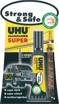Produktbild von Uhu Alleskleber Super 7g Strong & Safe