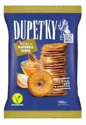 Zdjęcie produktu dla Dupetky talarki cebula, miód, musztarda 160g