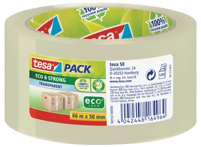 Produktbild von TESA 58154-00000-00, 66 m, Braun, 50 mm, 1 Stück(e)