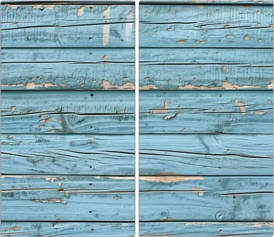 Produktbild von Spritzschutz Herdabdeckplatte Schneidebrett aus Glas Verwittertes Holz 2-Teilig (60x52cm)