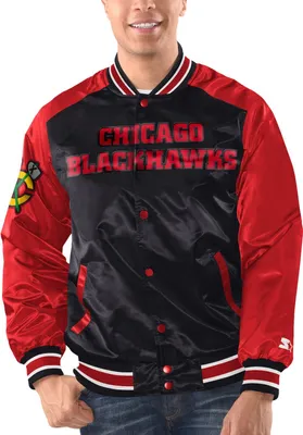 Produktbild von STARTER NHL Chicago Blackhawks RENEGADE Satin Jacke - S