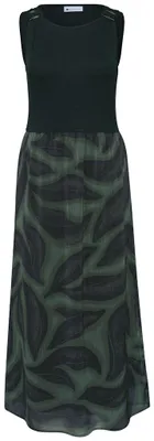 Produktbild von LTD QR Mat Mix Chiffon Dress_A 37742 deep bound green Größe 34