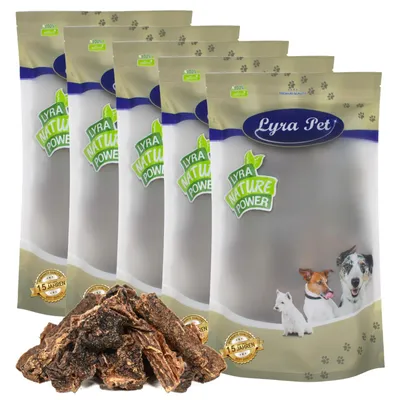 Produktbild von Hundesnack aus Rindereuter, 5 kg, schonend luftgetrocknet, zahnreinigend, vitamin- & calciumreich