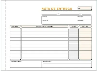 Productafbeelding van Leverbonblokken, formaat 21 x 15 cm (5 stuks)