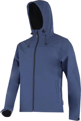 Produktbild von Marineblau Softshelljacke Mit Kapuze, "Xl", Ce, Lahti