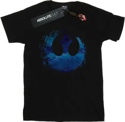 Produktbild von Star Wars: The Rise of Skywalker - "Resistance" T-Shirt für Damen BI46169 (L) (Schwarz)