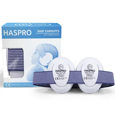 Obrázok produktu pre Detské chrániče sluchu Haspro 0+, modré