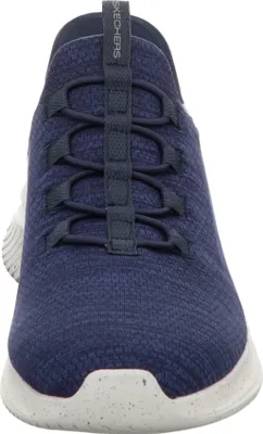 Produktbild von Skechers Herren Slipper Sportlich Gummisohle blau