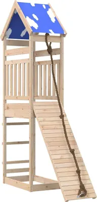 Produktbild von vidaXL Spielturm Massivholz Kiefer
