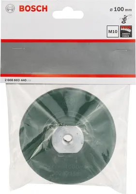 Produktbild von Diamantpolierscheiben-Halter M10, 100 mm, 6 mm