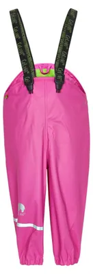 Produktbild von Celavi Mädchen Rainwear Pants - Solid Regenjacke, Rosa (Real Pink 546), 140 EU