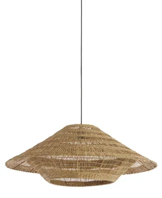 Image de Suspension Owana, diamètre 80 cm, en rotin
