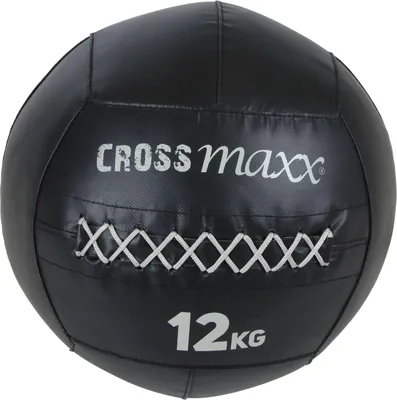 Produktbild von Lifemaxx Crossmaxx Pro Wall Ball 12 kg Schwarz