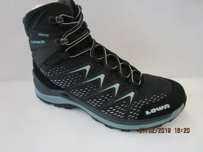 Produktbild von LOWA Innox Pro GTX Mid, Weiblich, Erwachsener, Schwarz, Türkis, Outdoor-Stiefel, Wandern, Einfarbig