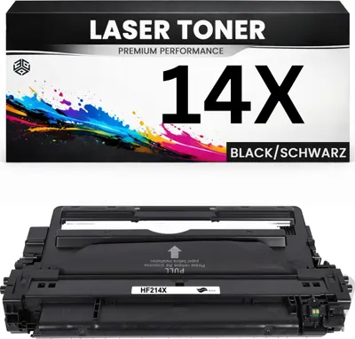 Produktbild von XXL Toner kompatibel für HP CF214X(14X) LaserJet Enterprise MFP M725dn/M725f/M725z/M725z+HP LaserJet Enterprise 700 M712n/M712dn/M712xh in Schwarz