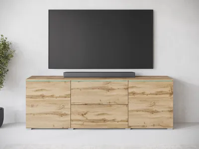 Obrázek produktu pro Stolek pod TV HERMINA 180 - dub wotan