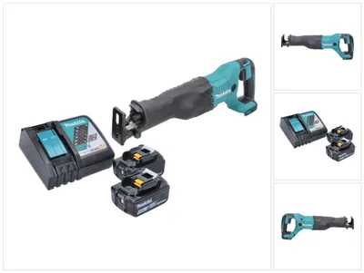 Produktbild von Makita DJR 186 RT Akku Reciprosäge Säbelsäge 18 V + 2x Akku 5,0 Ah + Ladegerät
