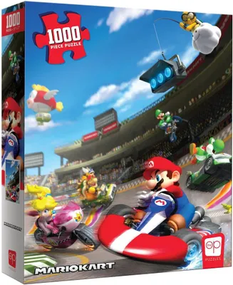 Obrázek produktu pro USAopoly Super Mario Puzzle Mario Kart (1000 dílků) USAPZ005-678