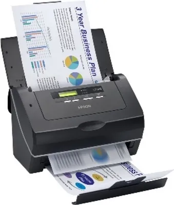 Produktbild von Epson GT-S85N, 216 x 914 mm, 600 x 600 DPI, 48 Bit, 24 Bit, 40 Seiten pro Minute, 40 Seiten pro Minute