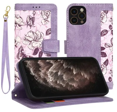 Obrázok produktu pre Techsuit FlipCraft puzdro na iPhone 11 Pro – tajomná fialová