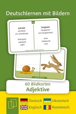 Obrázek produktu pro Adjektive - Deutsch, Englisch, Ukrainisch und Rumänisch