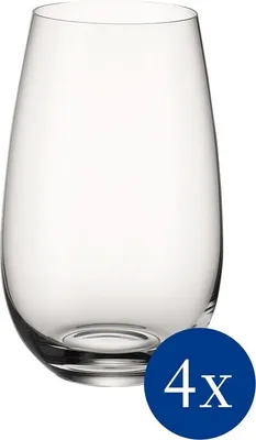 Produktbild von Villeroy & Boch Entrée Becher 3 (Wasserglas / Saftglas / Cocktailglas) Set 4tlg. je 14,3cm 620ml