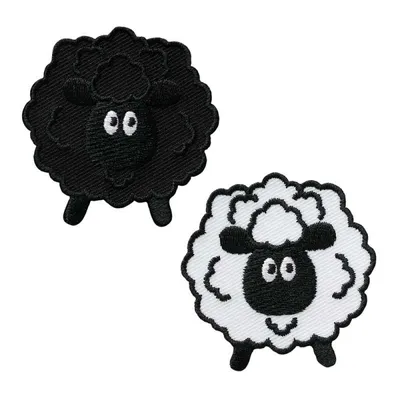 Produktbild von Mono-Quick 16029 Schafe Set Applikation, Bügelbild, Patch, Aufnäher, Aufkleber 2er Set