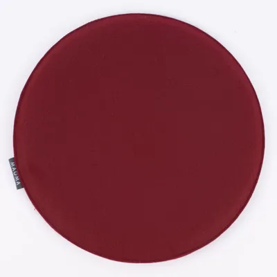 Produktbild von Magma Stuhlkissen AVARO Filz rund wein rot 35x2cm