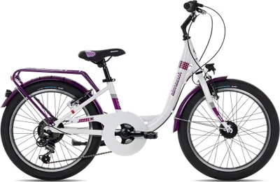 Produktbild von Almrausch GLÜCK 7 20 Kinderfahrrad ab 6 Jahren 20 Zoll Weiß 29 cm