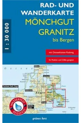 Produktbild von Rad- und Wanderkarte Mönchgut, Granitz, bis Bergen