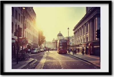 Produktbild von Bild 60x40 MDF-Rahmen, Wandkunst London