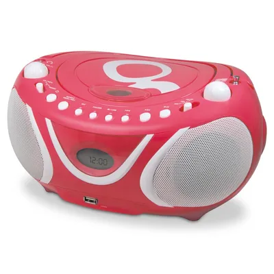 Produktbild von Metronic 477148, Pink, Weiß, Tragbarer CD-Player