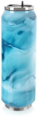 Zdjęcie produktu dla Termocup – kubek izolujący – stal nierdzewna – 700 ml – niebieski